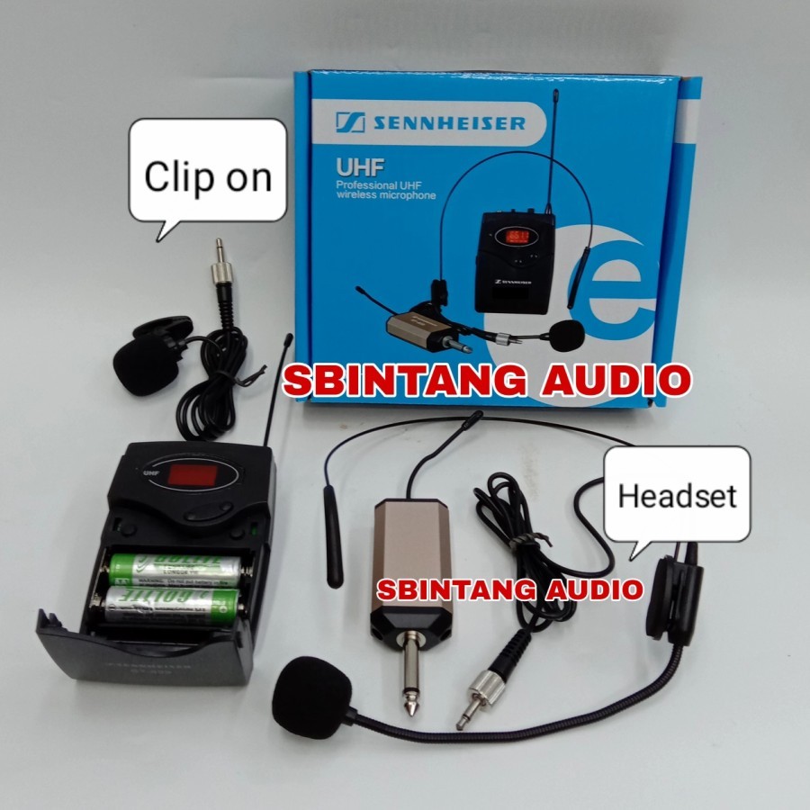 mic wireless imam masjid sennheiser terbaru