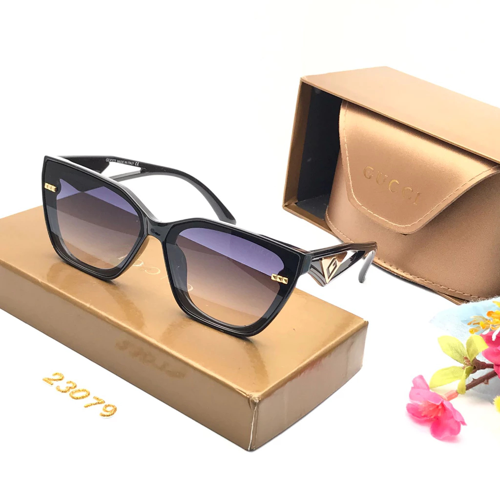 Promo Kacamata Fashion Wanita Gc Xp23079 Super / Kacamata Hitam Wanita Free Cleaners