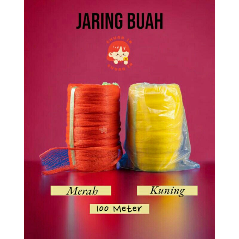 Polynet / Kantong Jaring / Waring Buah / Lengkeng / Bawang / Sayuran Best Fresh