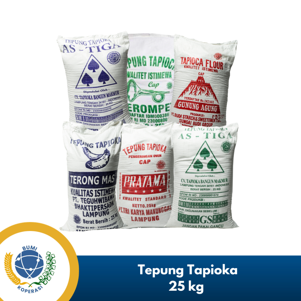 

CARGO Tepung Tapioka Aci 25 Kg