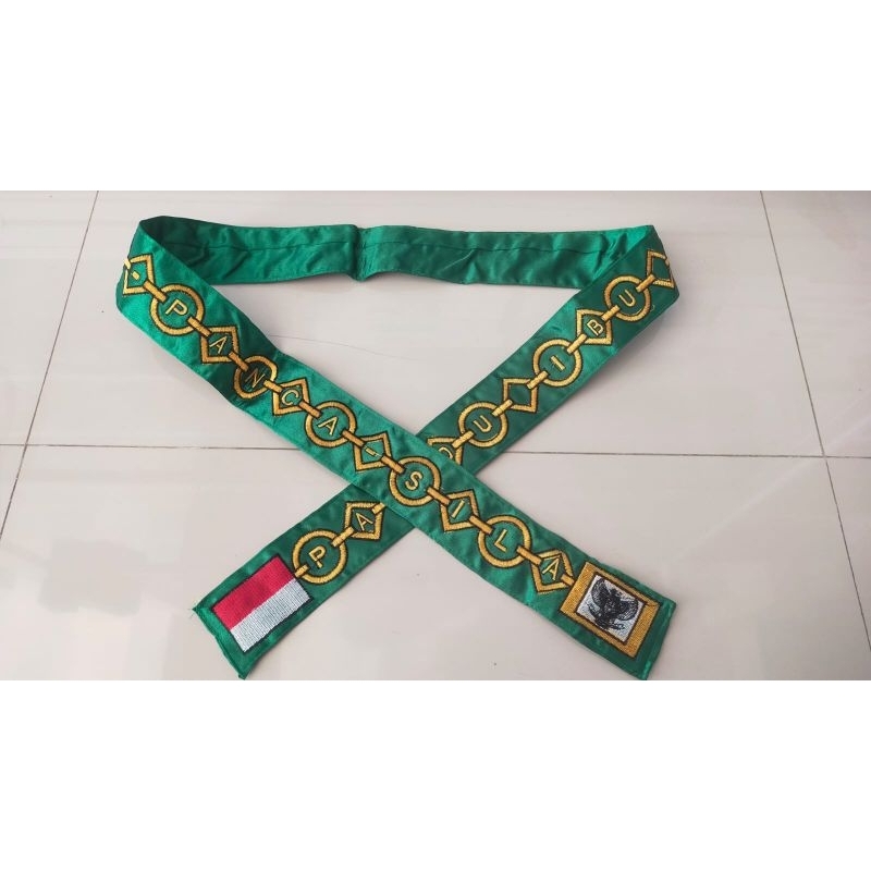 Kendit PASKIBRAKA HIJAU BORDIR bijian