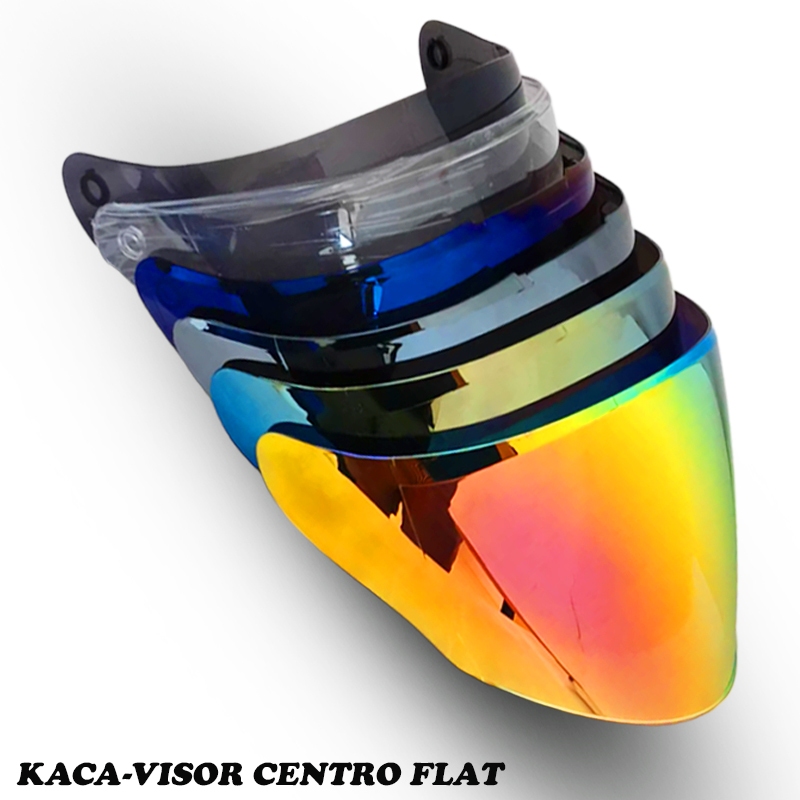 Kaca Helm Flat Venom Iridium Untuk Helm TOD PHM BIP MRJ DYR G2