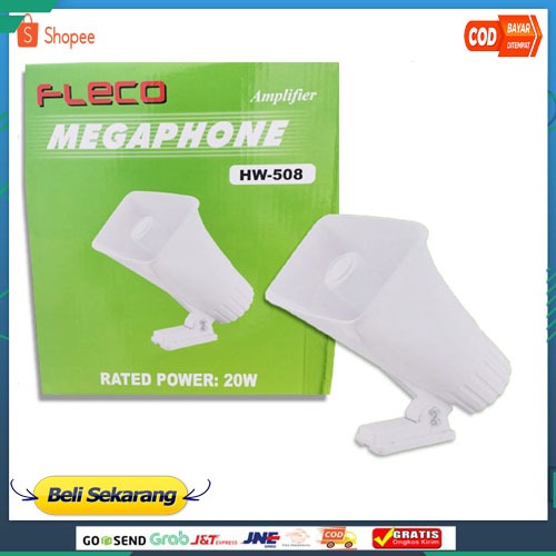 MEGAPHONE TOA KECIL FLECO MULTI FUNGSI FLECO HW-508 terbaru dan terlaris