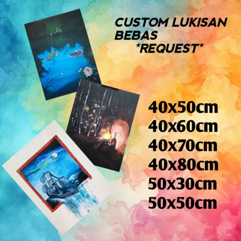 

Lukis Custom bebas Request