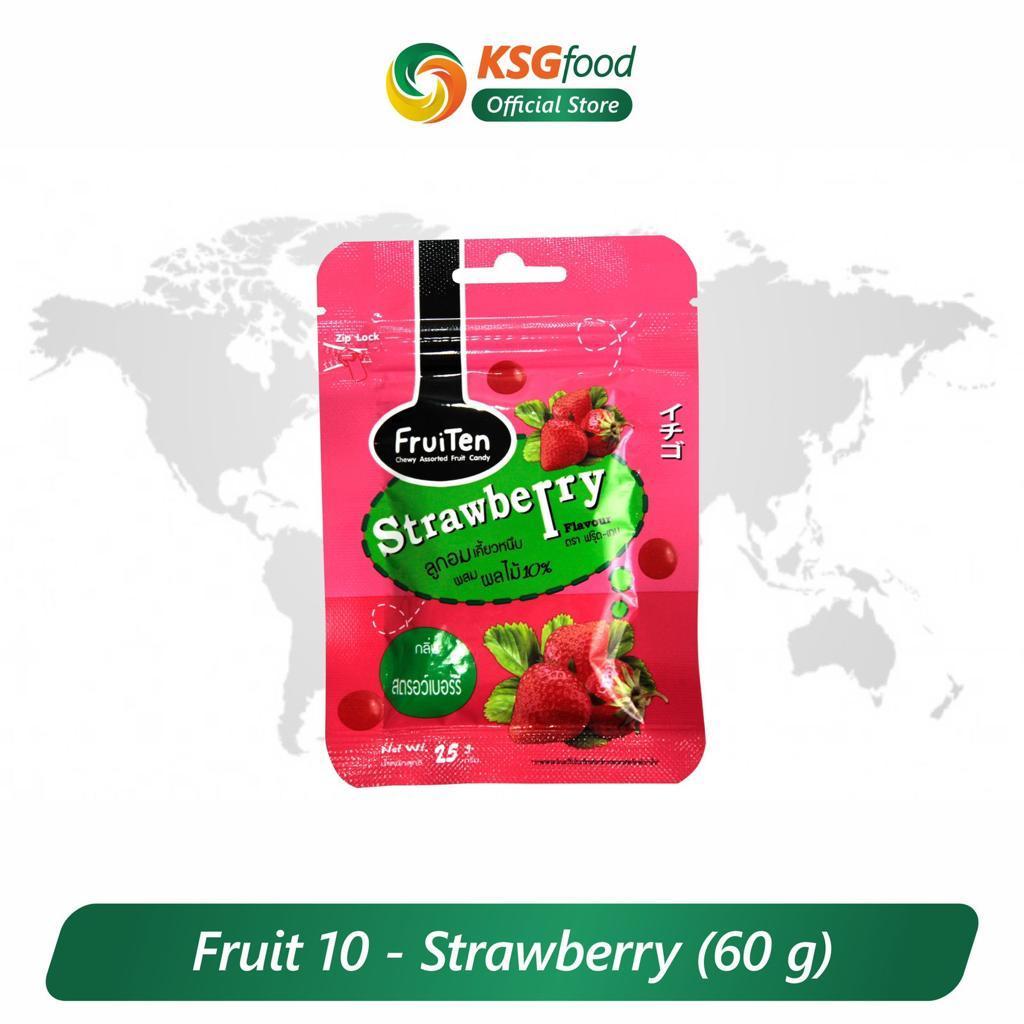 

FRUITEN STRAWBERRY CANDY / PERMEN LUNAK JELI RASA STROBERI 25GR