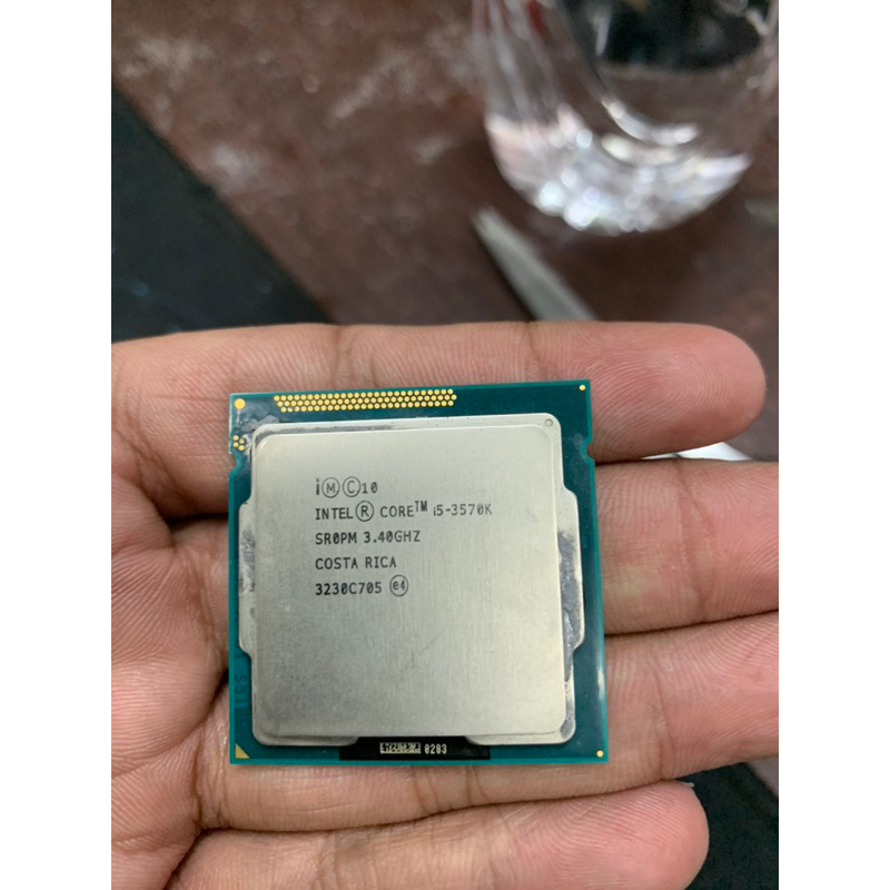 PROCECOR I5 3570K SUDAH TES NORMAL