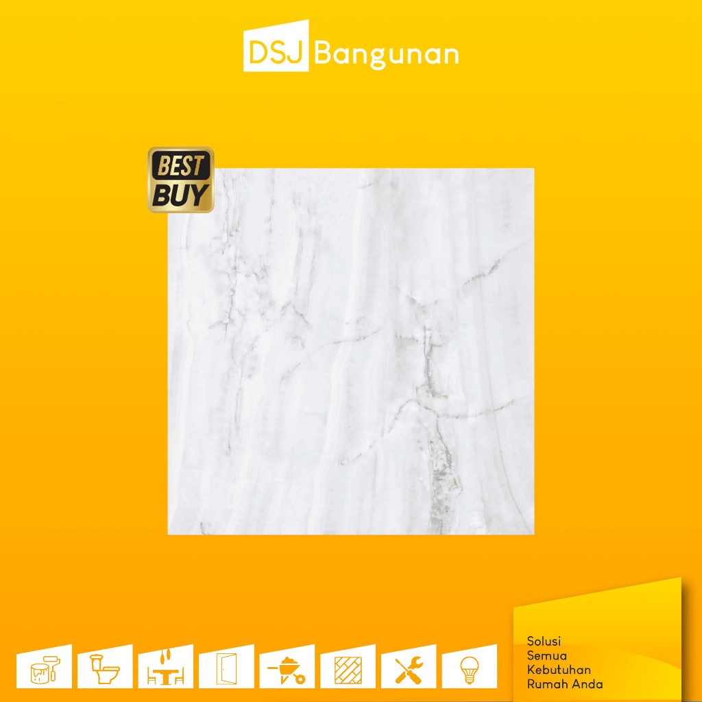 Indogress Granit 60x60 White Losa