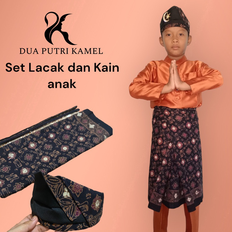 Lacak jambi set kain instan ANAK