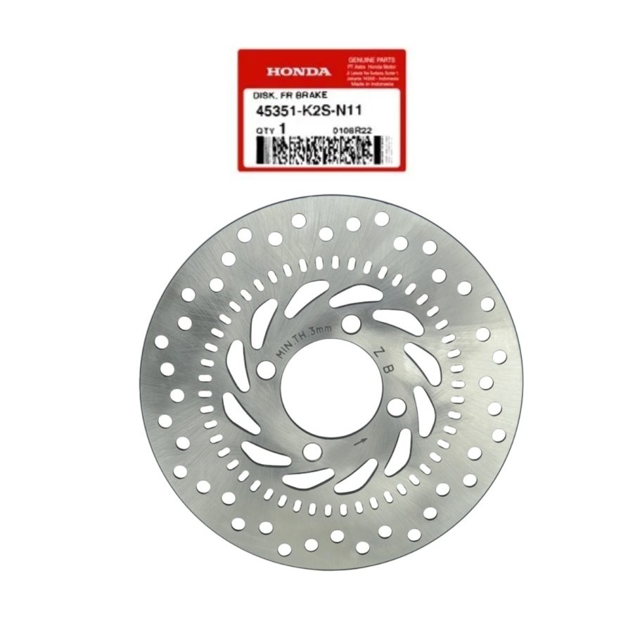 Piringan Cakram Depan Honda Vario 160 K2S ABS - 45351K2SN11