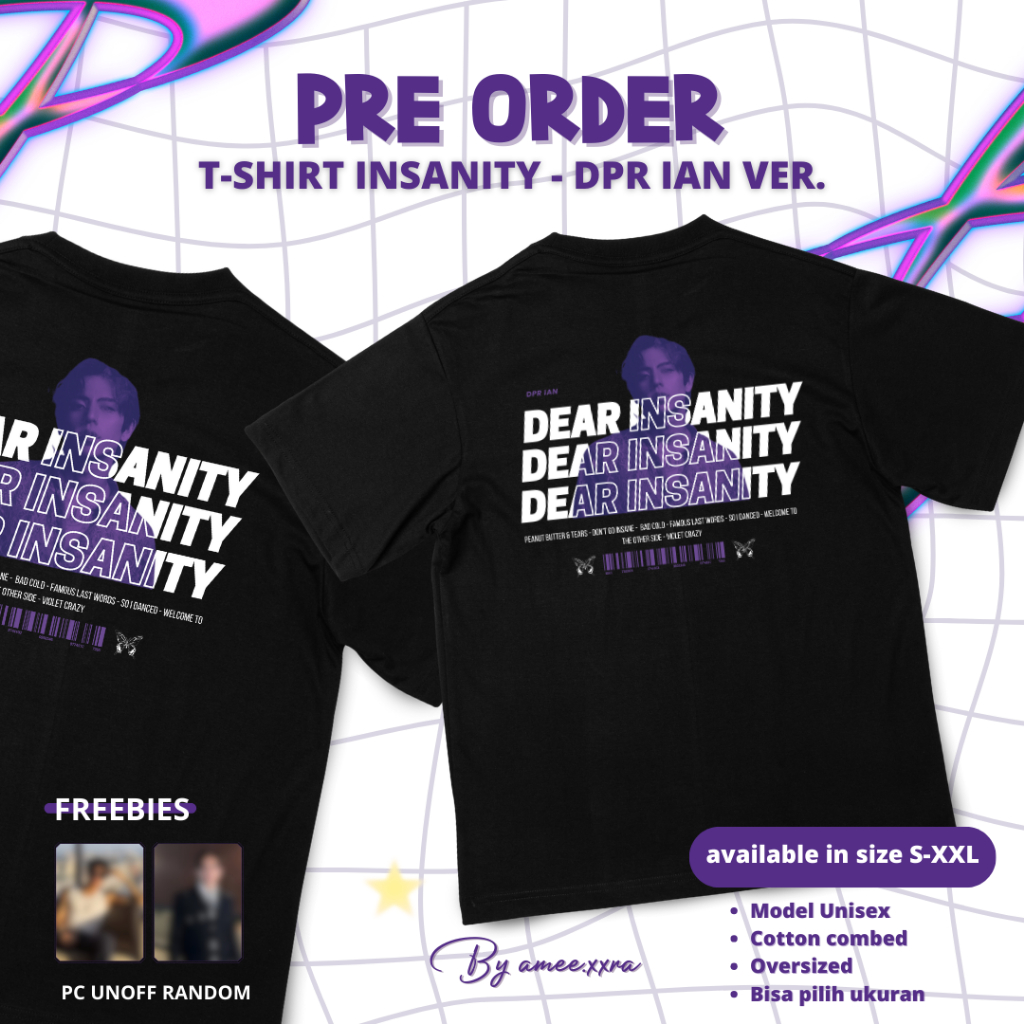 KAOS INSANITY - DPR IAN VER. KHH KRNB MERCH DEAR INSANITY