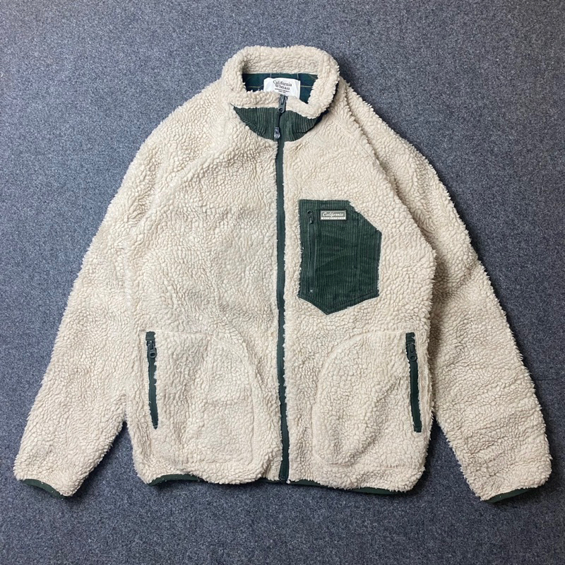 Jaket WHO California Sherpa Luar dalam Tartan