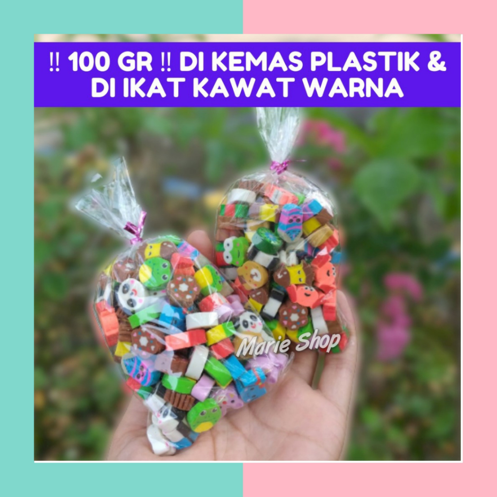 

Marie Shop ➡️ ‼️ 100 GR ‼️ PENGHAPUS PENSIL LUCU UNIK / PENGHAPUS MINI KARAKTER / PENGHAPUS MOTIF