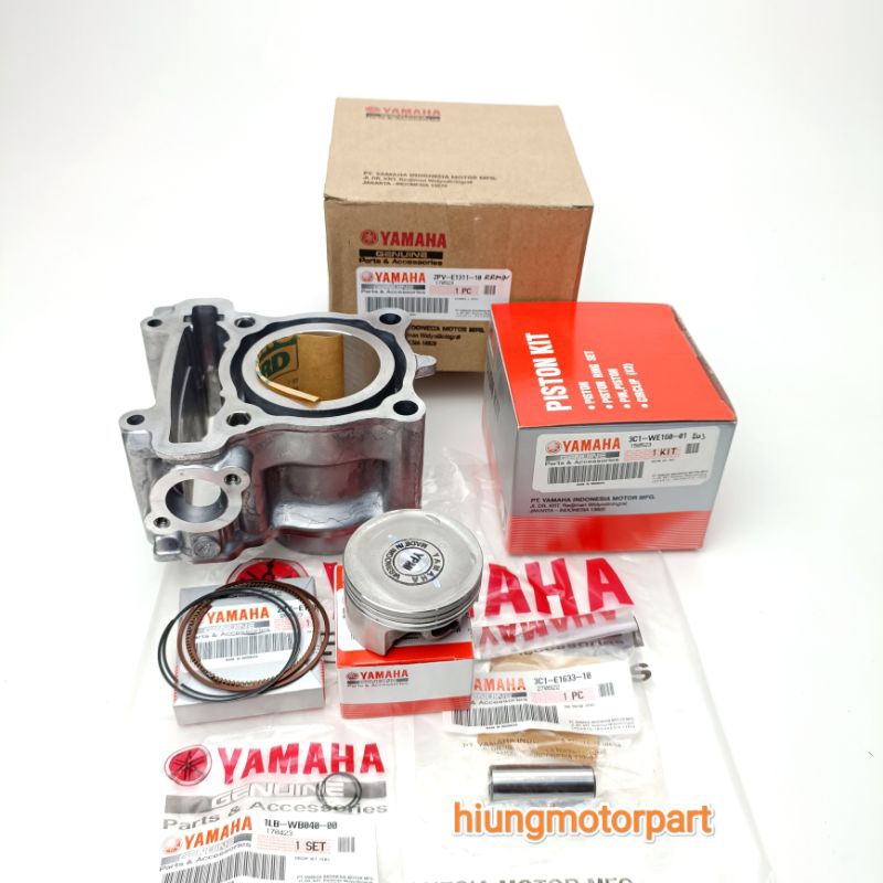 BLOK SEHER + PISTON KIT MX KING 150 VIXION NEW NVA 2015-2016 XABRE VIXION LED 150 2PV-E1311-10 & 3C1