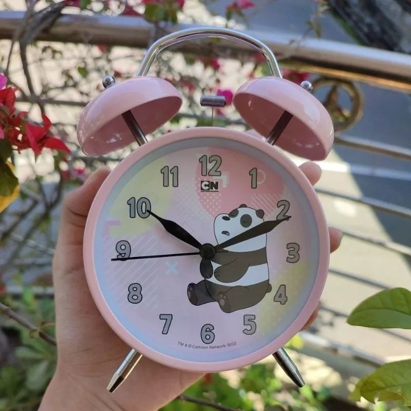 ALARM CLOCK WE BARE BEARS MINISO/JAM WEKER