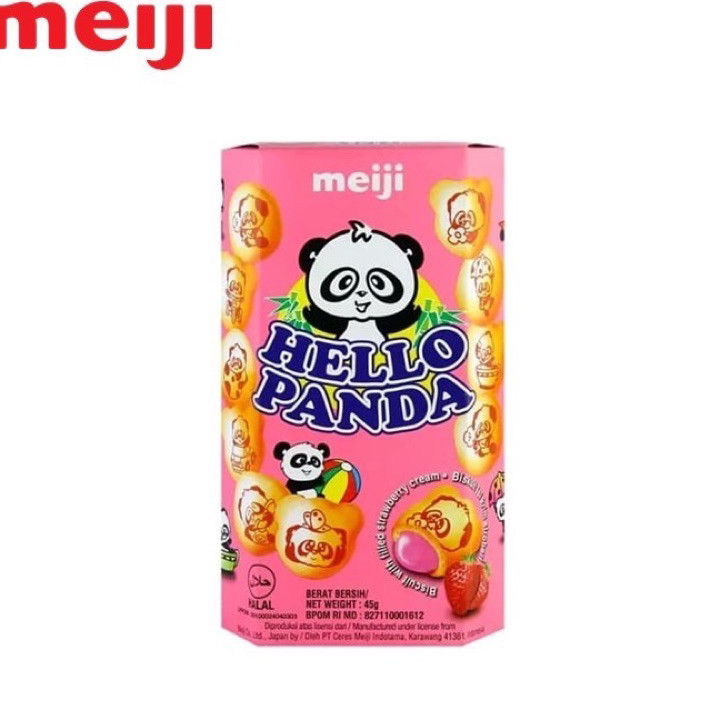 

➪➽✳✧ MEIJI Hello Panda Biscuit 5 Varian Rasa PROMO HALAL Terbaru