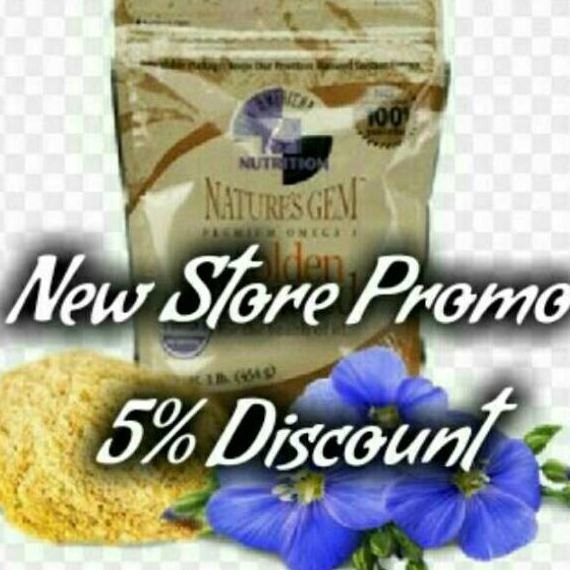 

Terlaris Nature's Gem Premium Golden Flaxseed / Flax Seed Jual