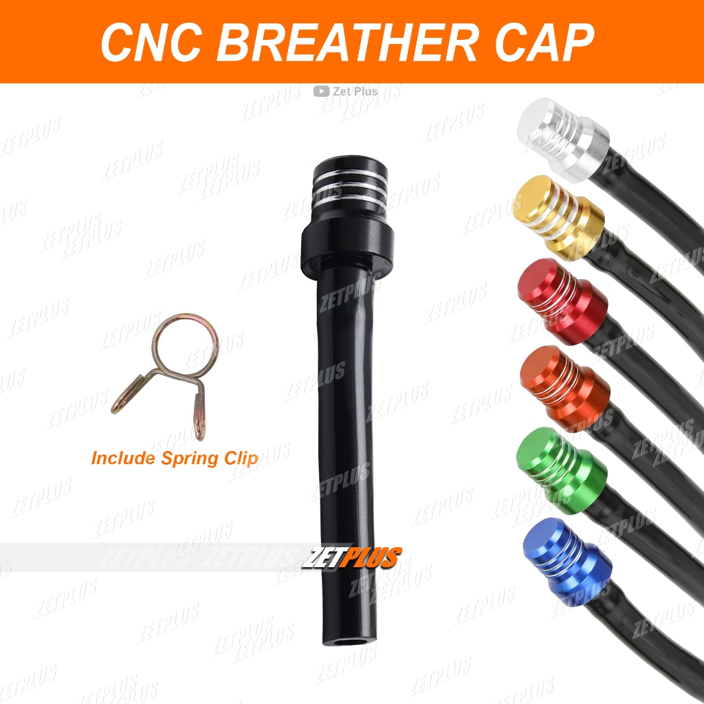 PENTIL TANGKI UNIVERSAL /cnc breather cap ATV-Motocross/alumunium karet/tutup fuel tank viar razor/m