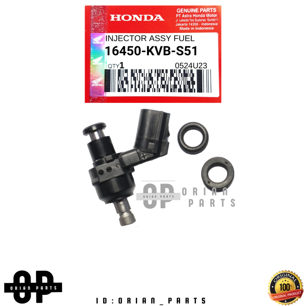 Injector Assy Fuel - Injektor Spacy Fi Beat FI 16450-KVB-S51