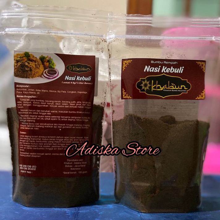 

Terlaris Bumbu Kebuli Khabun 100gr