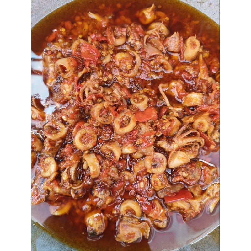 

sambel cumi asin 200gr, pedasnya bikin nagih