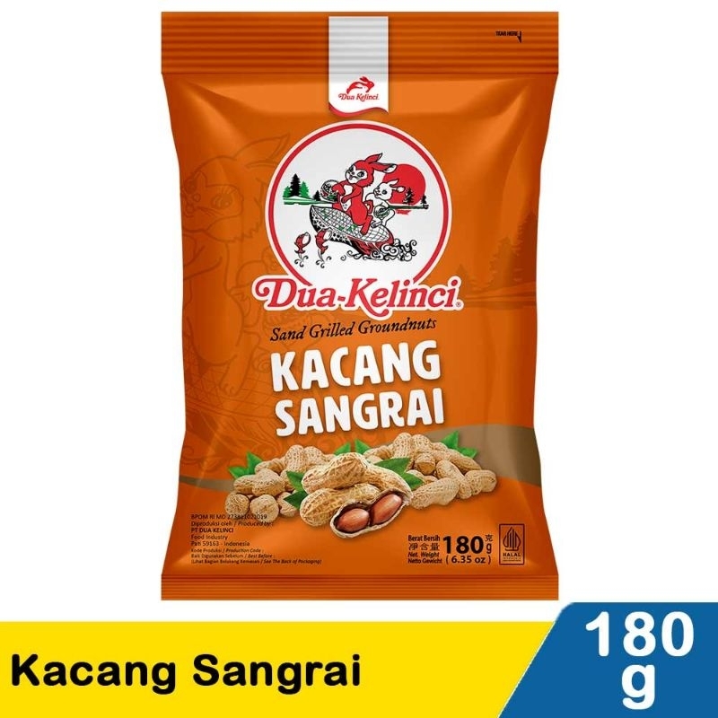 

Dua Kelinci Kacang Sangrai 180G