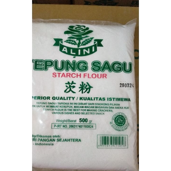 

➼➳✿✯ ALINI TEPUNG SAGU 500 GR Terbaru