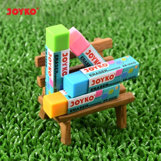 

❤️H2O❤️ EB 30 CO Penghapus Setip Pensil Joyko EB-30 ( Color / Warna ) Sedang