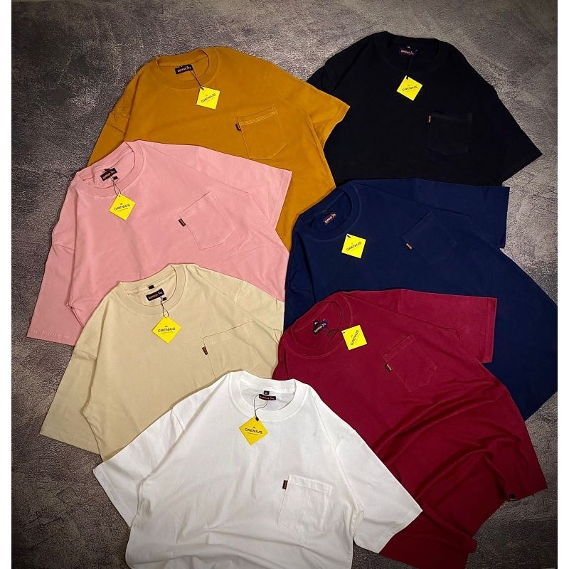 GAENIUS kaos pocket Cotton 24s Tshirt original Gaenius limited edition kaos pria kaos distro