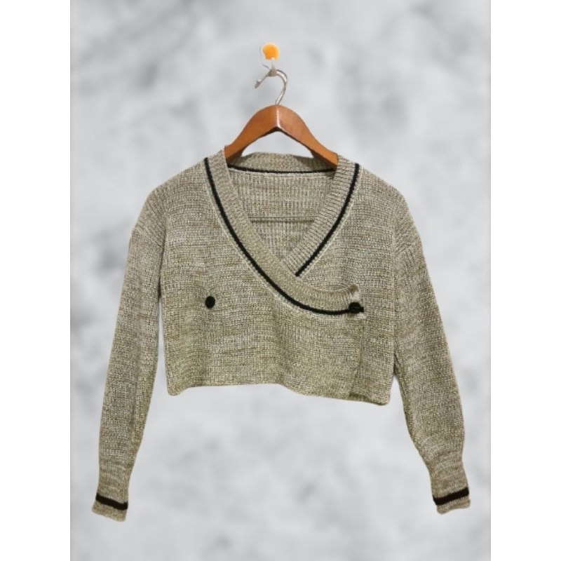 LOLITA TWIST CROP TOP RAJUT