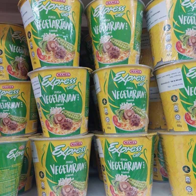 

VEGETARIAN MAMEE CUP ( ISI 6 CUP ) MIE INSTAN VEGETARIAN