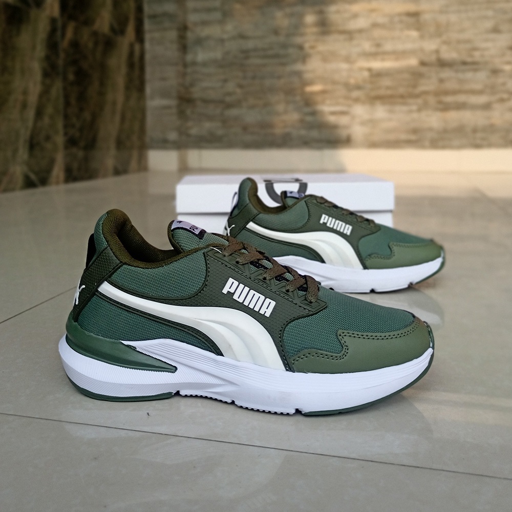 Sepatu Olahraga Pria Wanita Armi Lis Putih Sneaker Sport Cewek Import Spatu Sneakers Wanita running 