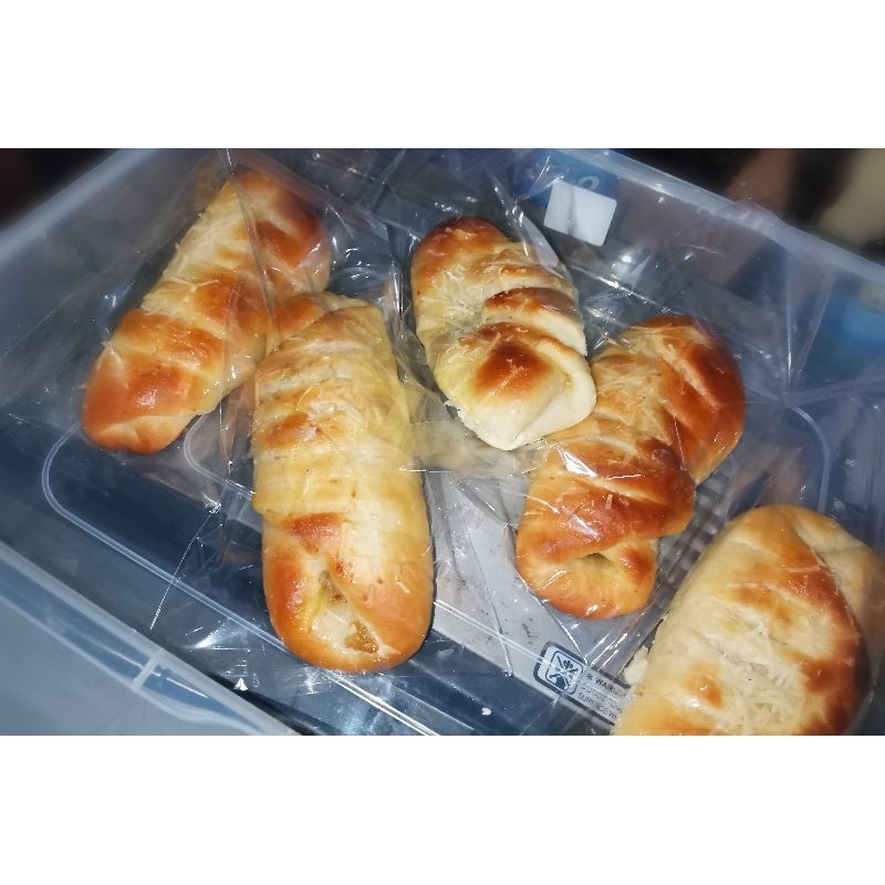 

roti pisang keju homemade
