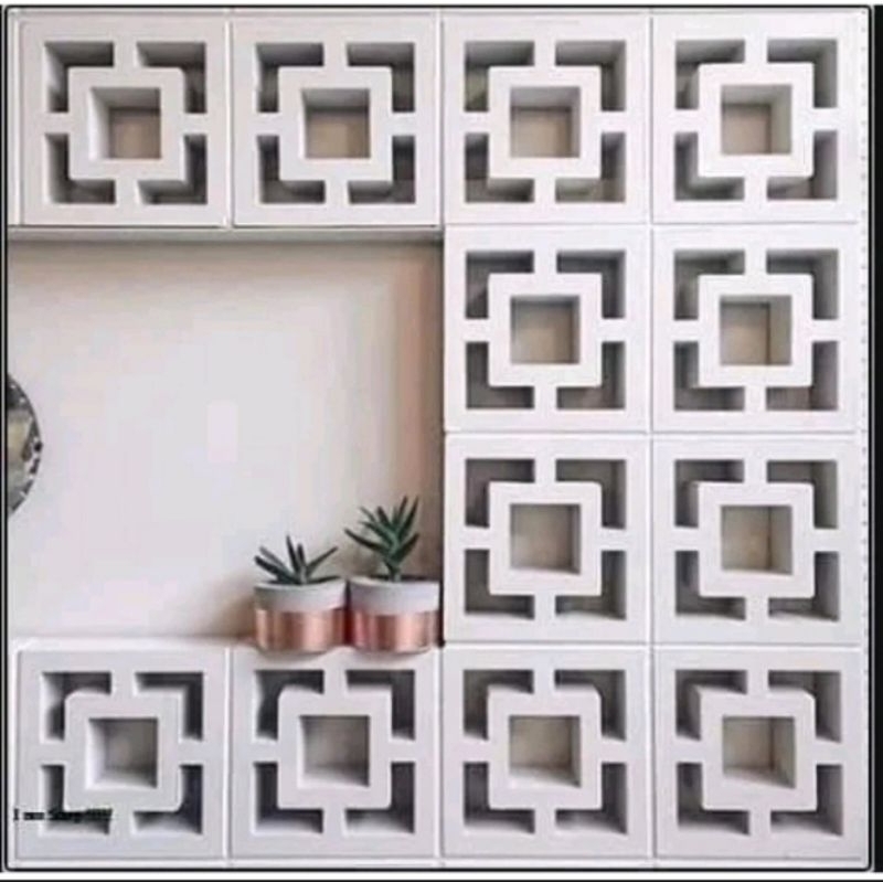 roster beton minimalis/loster kotak kotak