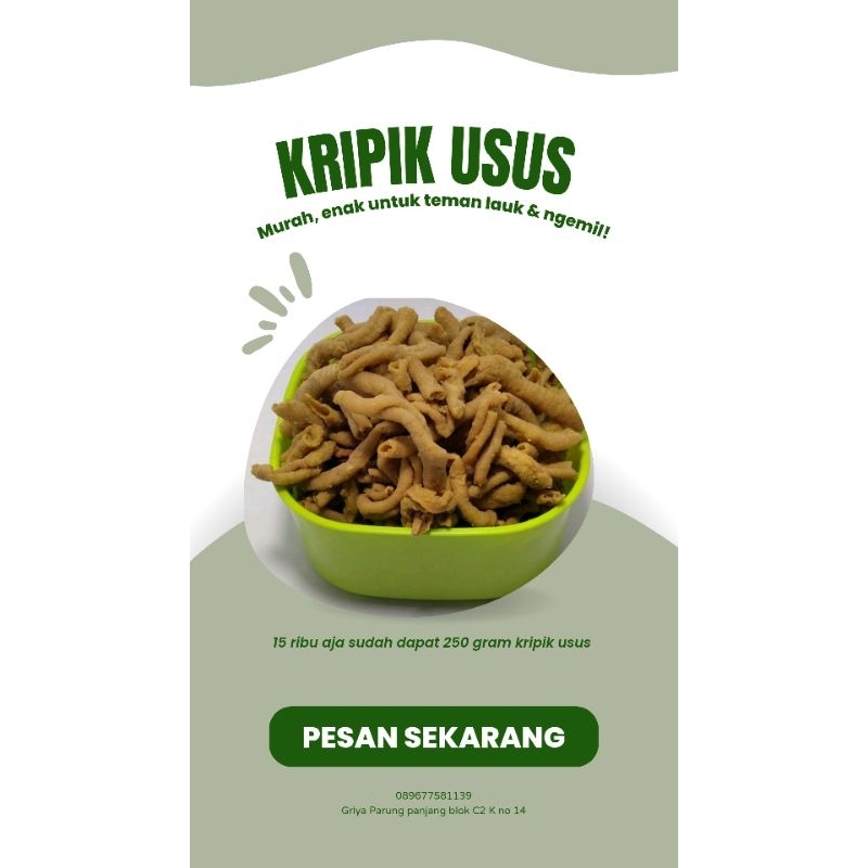 

Kripik usus