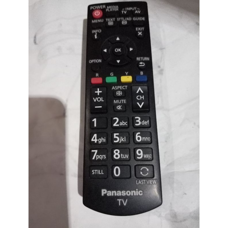 remote tv led PANASONIC