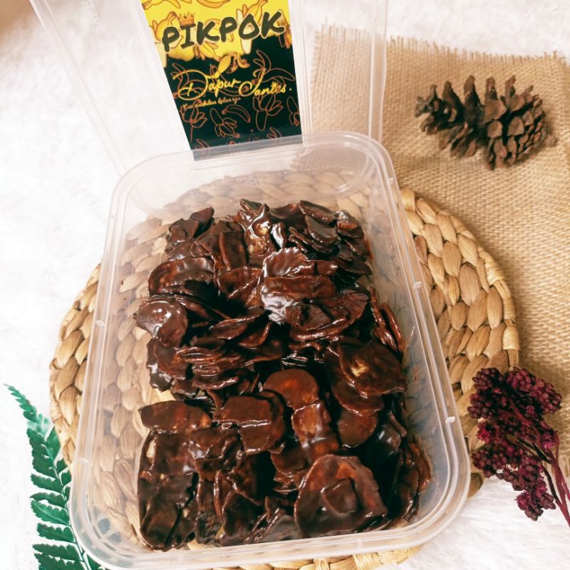 

Kripik Pisang Coklat Pikpok