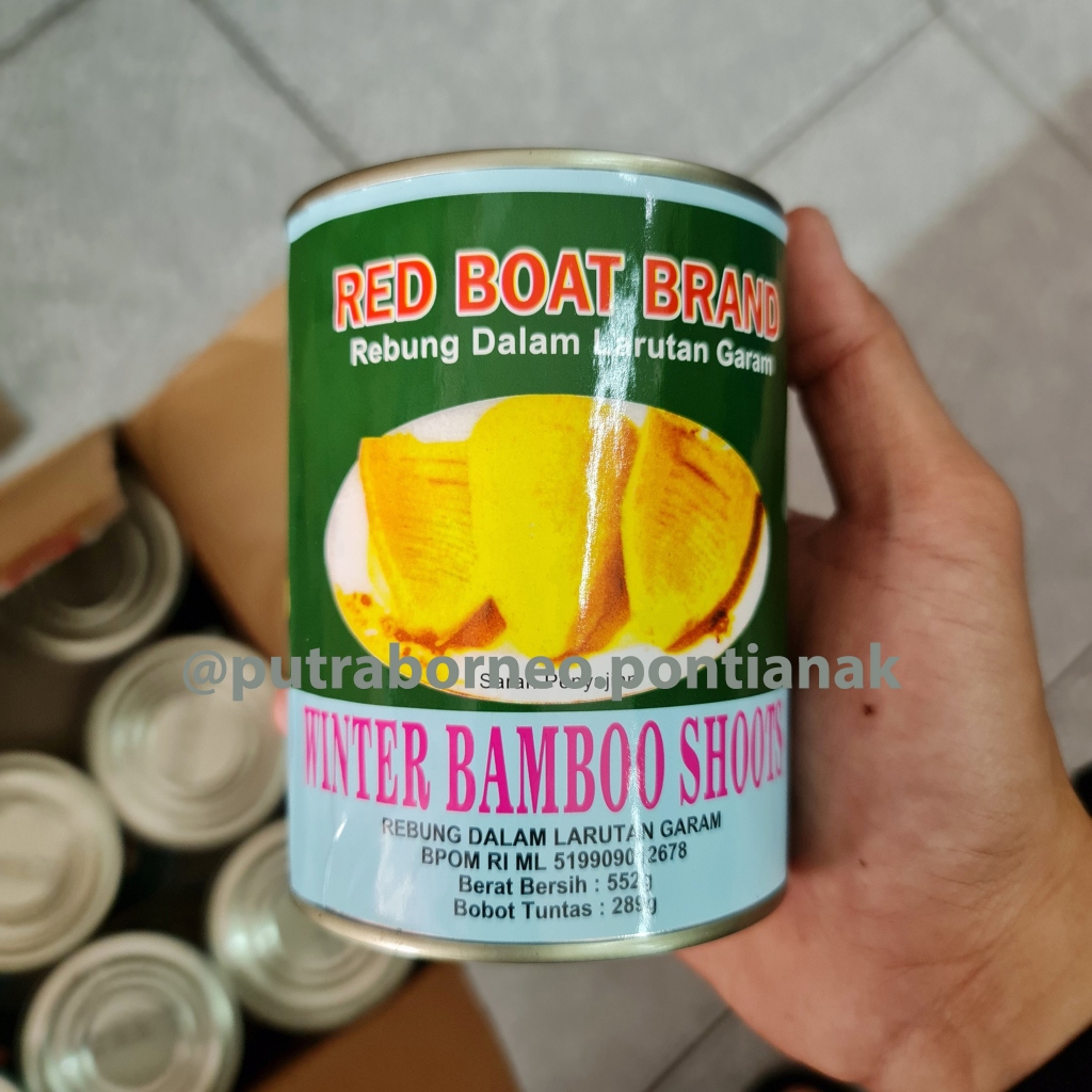 

Rebung Bambu 552 gr / Winter Bamboo Shoots / Sayur Kaleng
