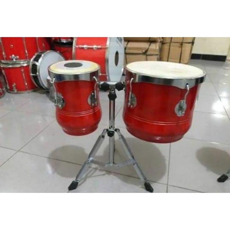 Kendang Tabla Koplo Kulit Hitam Ketipung Gendang Dangdut Natural SUPER