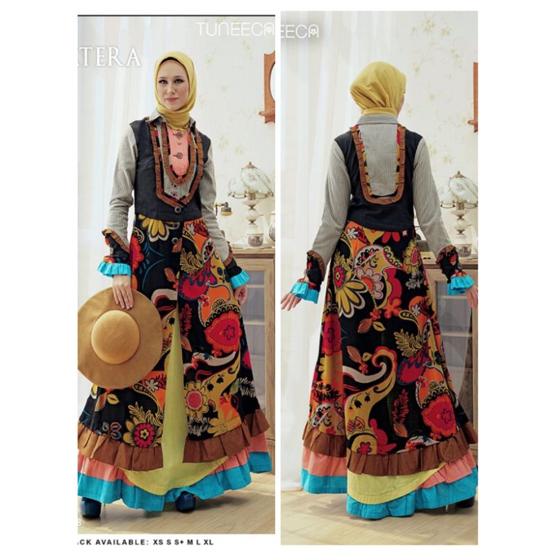 Tuneeca Lavatera T-0523028 / Tuneeca My Lady / Gamis Kekinian