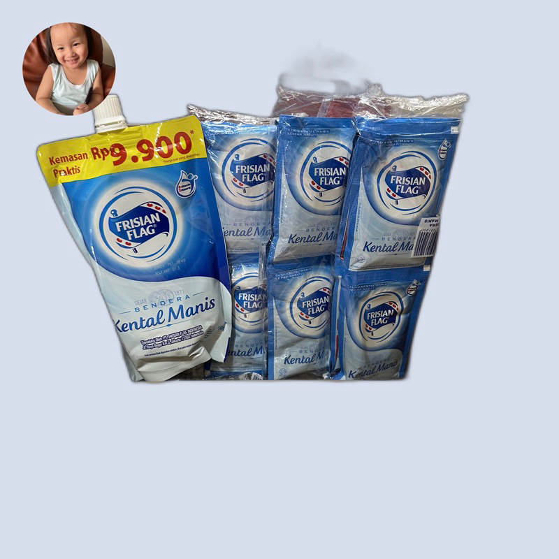 

susu sachet frisian flag