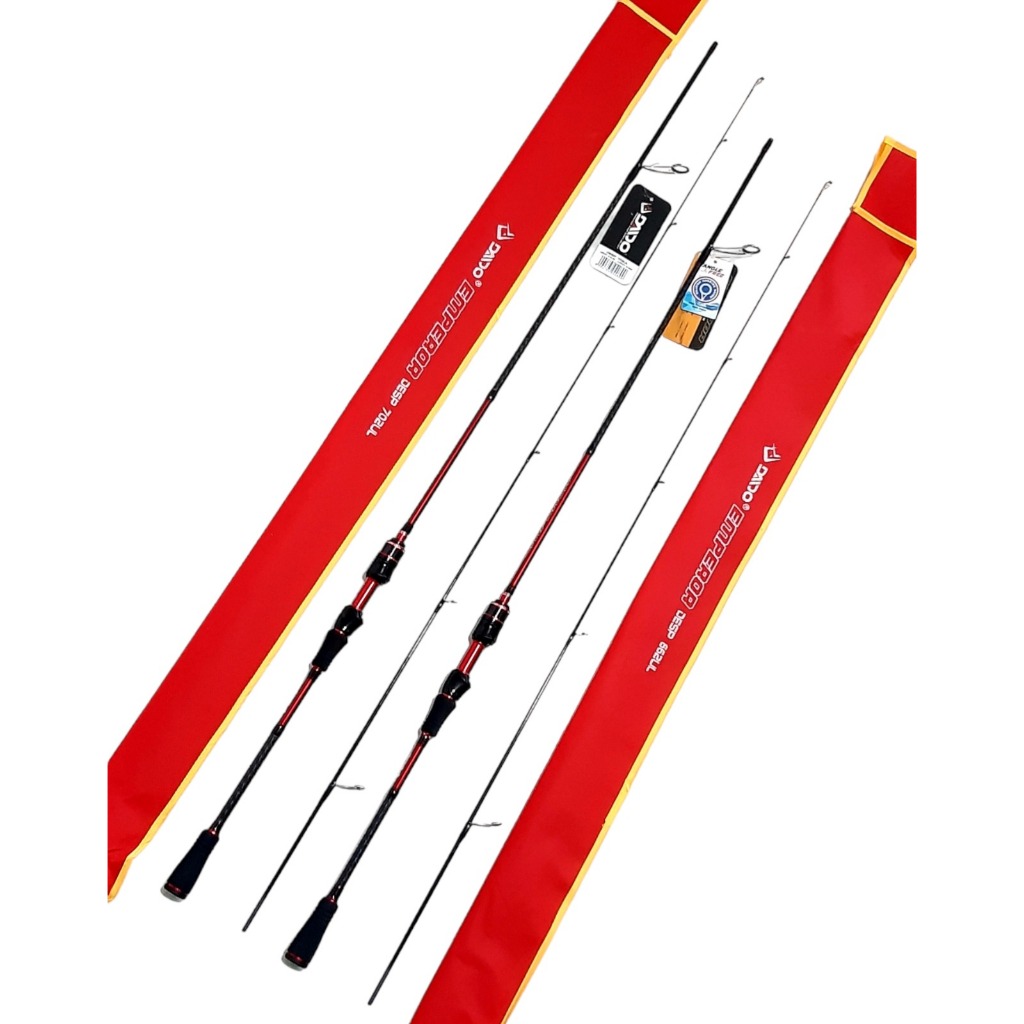 Joran Pancing Daido Emperor Pro Series Full Fuji 662UL Dan 702UL Carbon