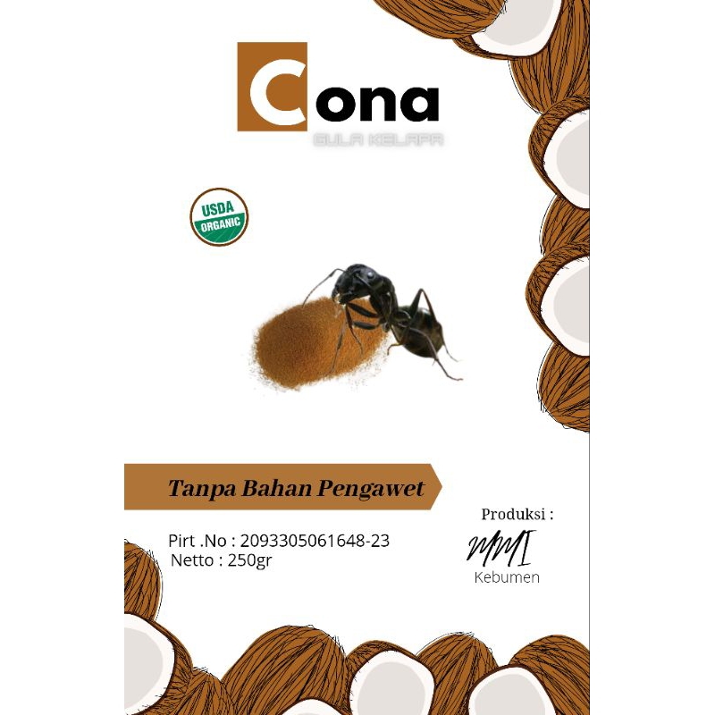

Cona Gula Semut Kelapa Gluten Free