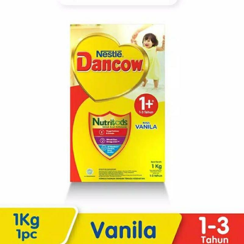 Dancow 1 Vanila / Madu 1kg 1 kg 1000 g