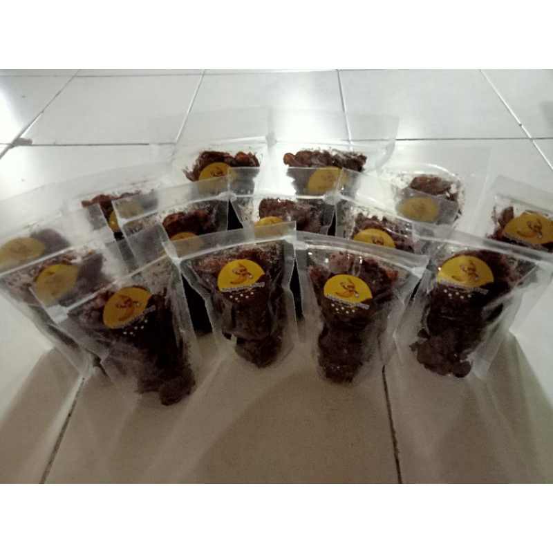 

keripik pisang coklat lumer