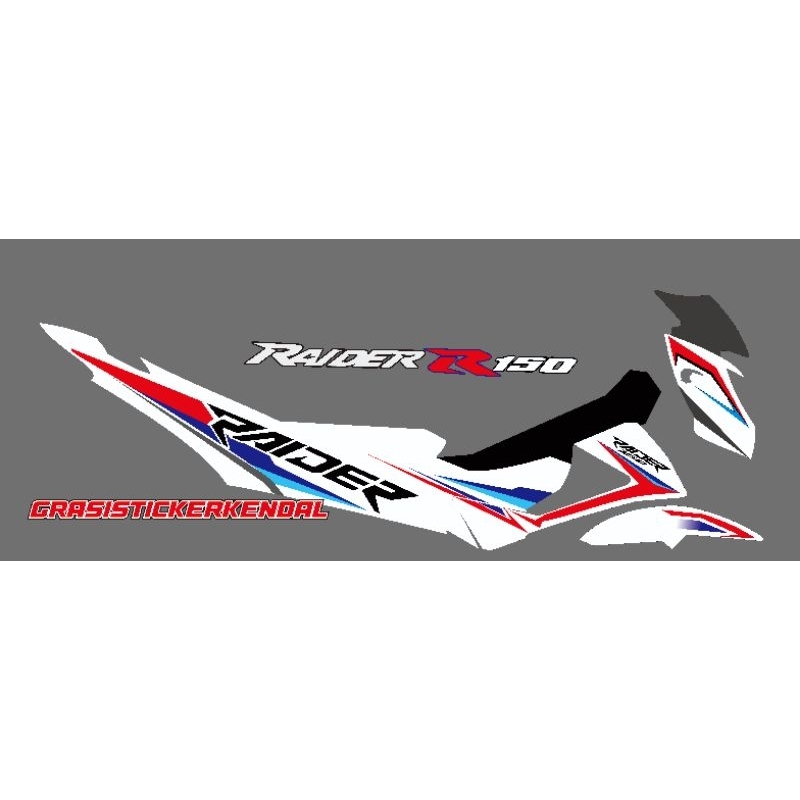 striping satria fu 150 type S variasi