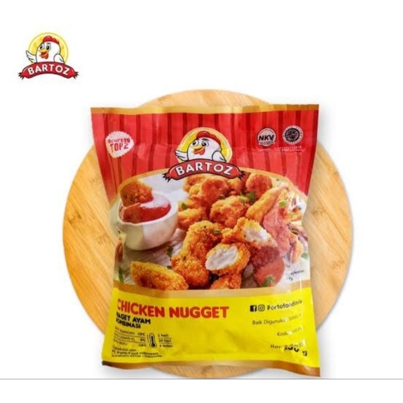 

Bartoz Naget Ayam ( Chicken Nugget Kombinasi ) | Berat Bersih 500gr