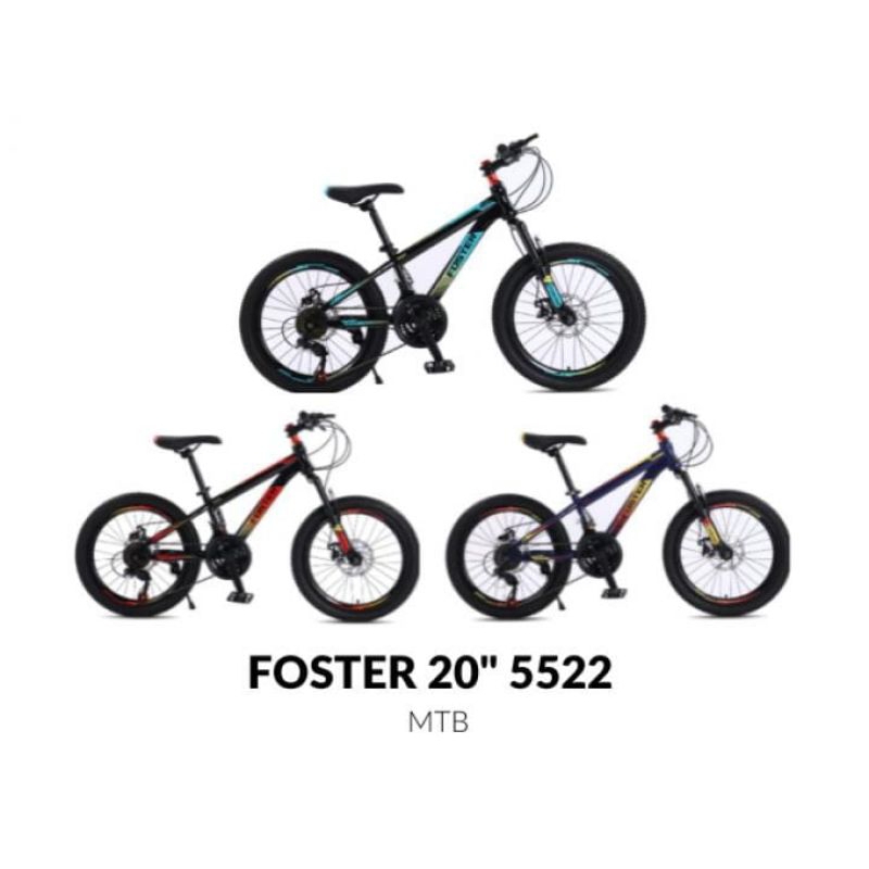 sepeda foster 20 mtb bisa setting gir