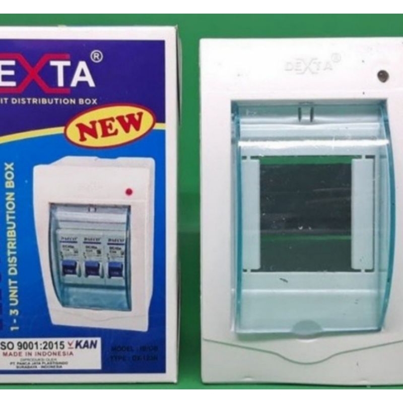Box Kotak MCB 2_3 Grup + Lampu Indikator OB IB DEXTA-SNI