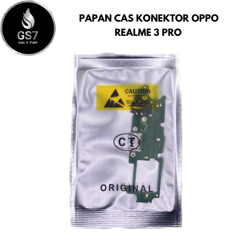 PAPAN CAS KONEKTOR OPPO REALME 3 PRO ORIGINAL