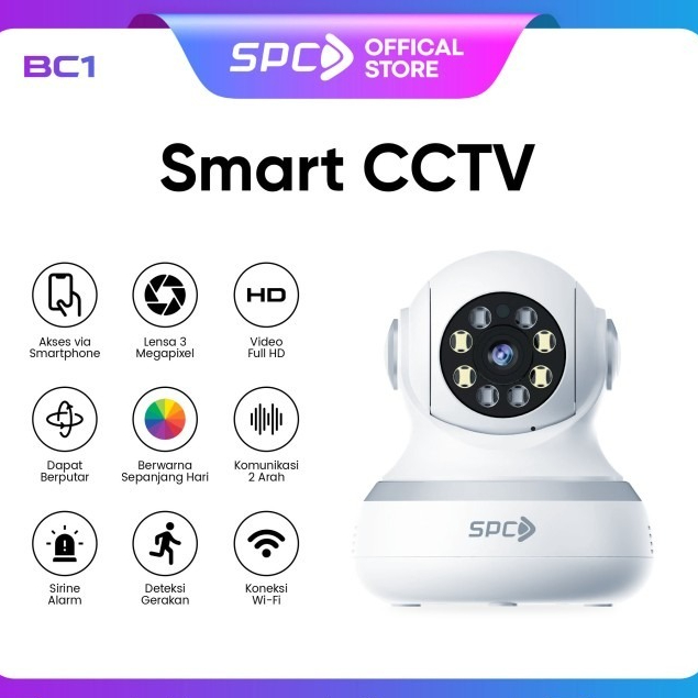 CAMERA CCTV SPC WIRELESS 2MP
